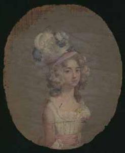 Miniature portrait of Louisa Catherine Johnson